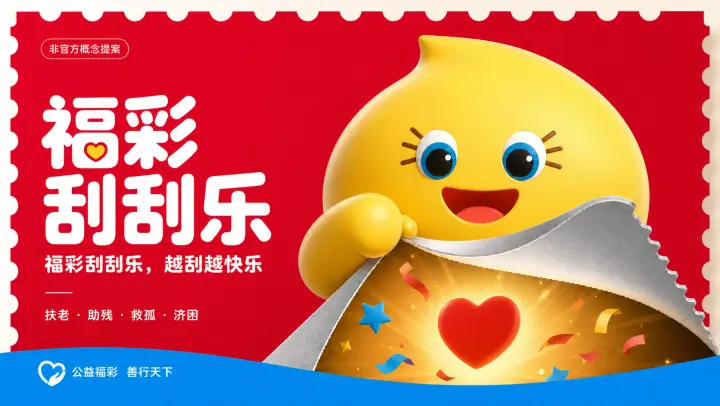 福彩刮刮乐 × 福豆
